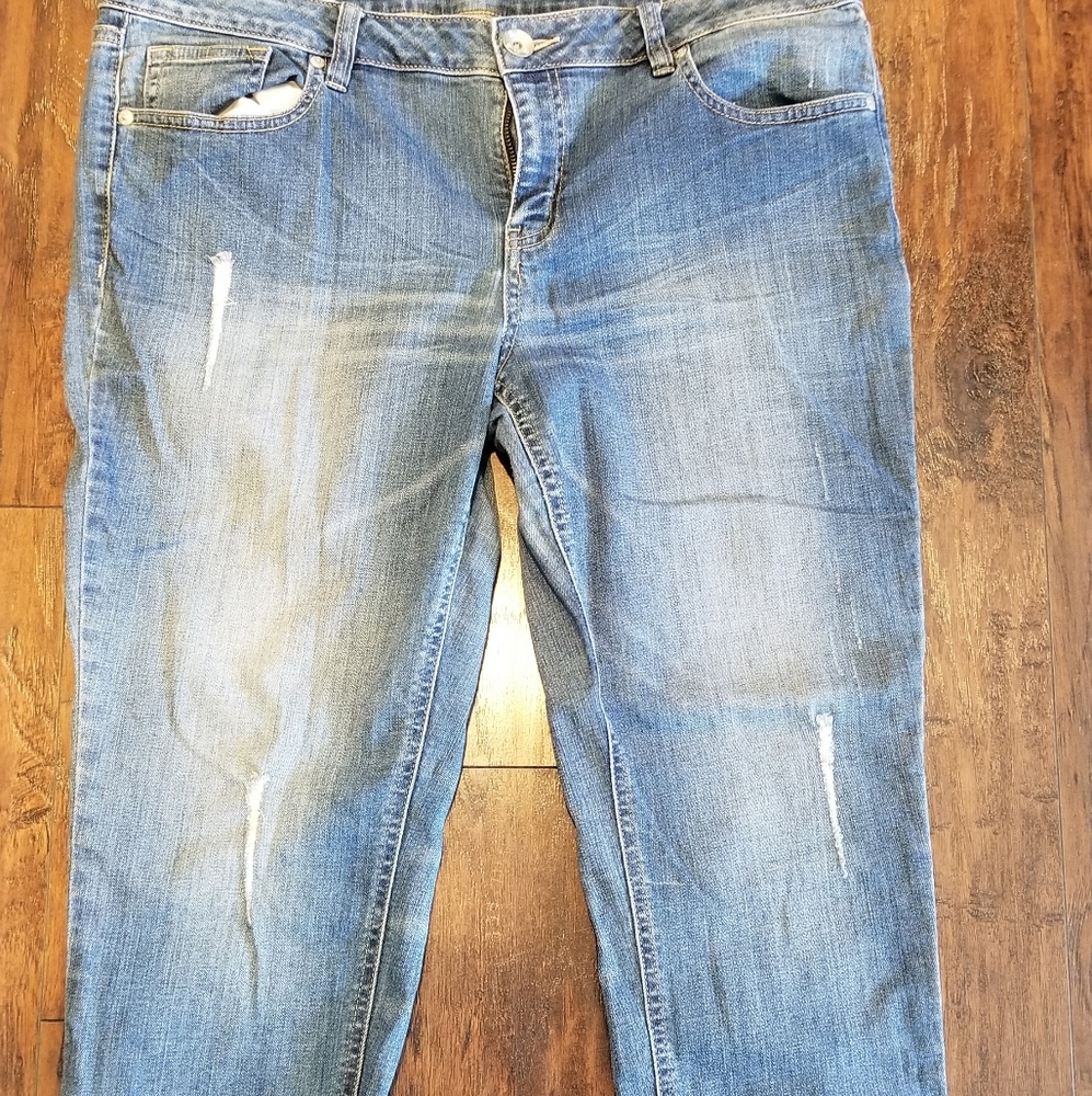ANA a.n.a Skinny Ankle Jeans Size 14 Good Condition